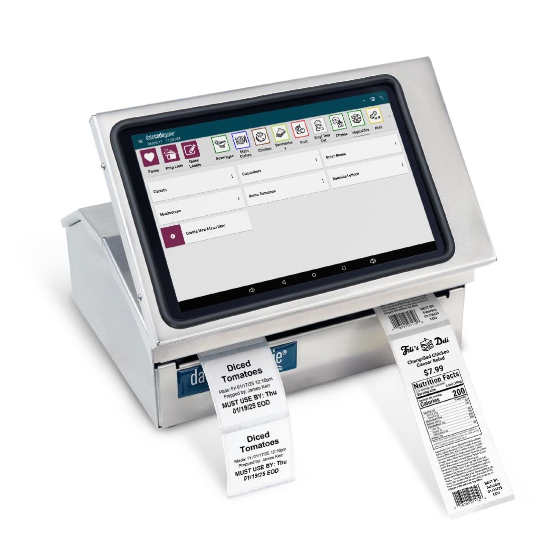 DateCodeGenie X22 Label Machine with Two Printers (JK361)