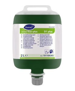Diversey Suma Star-Plus D1 Divermite Dishwashing Liquid 2Ltr (JK362)