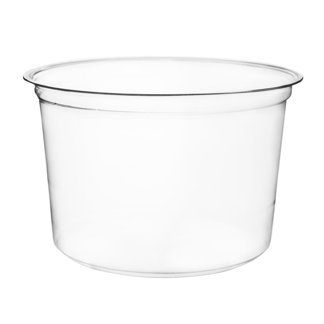 Vegware Round PLA Deli Pots 455ml 500 Pack (JK368)