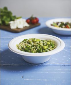 Vegware Nourish Moulded Fibre Tall Bowls 340ml 500 Pack (JK369)