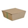 Vegware Microflute Hinged Hot Boxes 6x6 210 Pack (JK370)