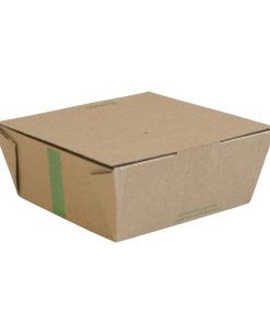 Vegware Microflute Hinged Hot Boxes 6x6 210 Pack (JK370)