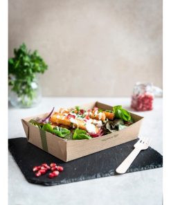 Vegware Microflute Food Trays Large 150x205mm 270 Pack (JK372)