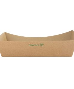 Vegware Microflute Food Trays Large 150x205mm 270 Pack (JK372)