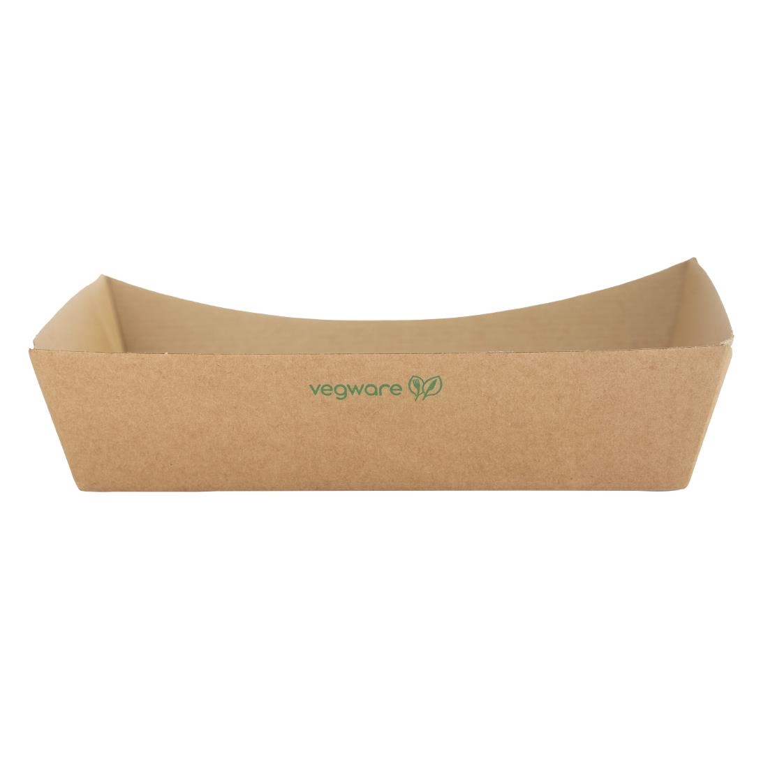 Vegware Microflute Food Trays Large 150x205mm 270 Pack (JK372)
