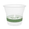 Vegware Slim Cold Cups Green Band PLA 76-Series 142ml 2000 Pack (JK374)