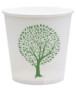 Vegware Soup Containers Green Tree 115-Series 682ml 500 Pack (JK377)