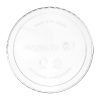 Vegware Round PLA Deli Pot Lids - Fits 8-32oz Pots 500 Pack (JK381)