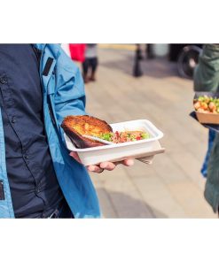 Vegware Gourmet Bagasse Bases Size 3 360ml 600 Pack (JK426)