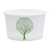 Vegware Soup Containers Green Tree 115-Series 340ml 500 Pack (JK427)