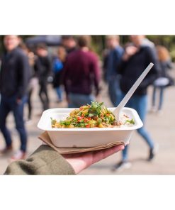 Vegware Gourmet Bagasse Bases Size 3 500ml 600 Pack (JK428)