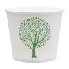 Vegware Soup Containers Green Tree 115-Series 455ml 500 Pack (JK431)