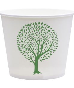Vegware Soup Containers Green Tree 115-Series 455ml 500 Pack (JK431)