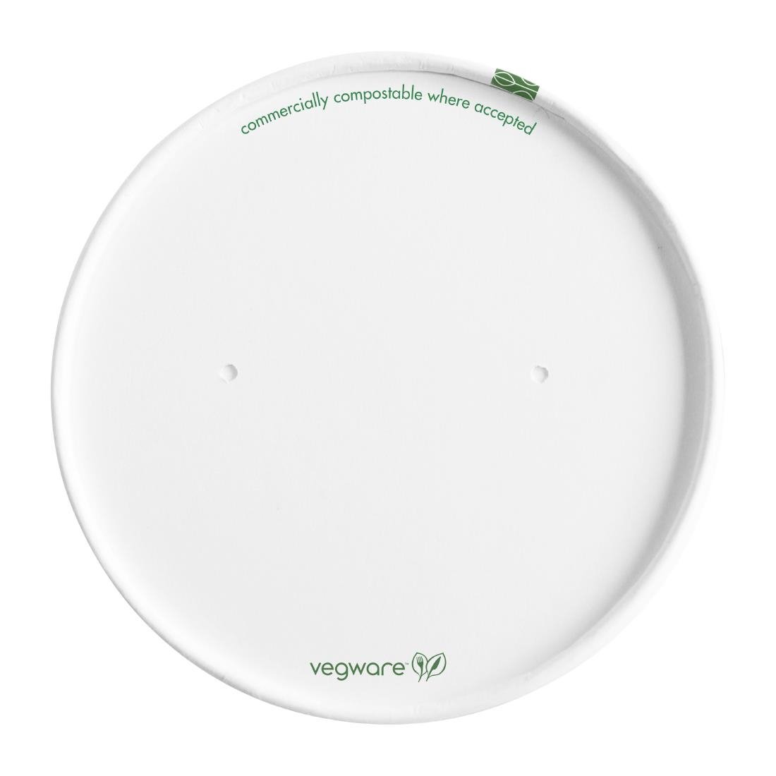 Vegware Soup Container Lids 115-Series 500 Pack (JK432)