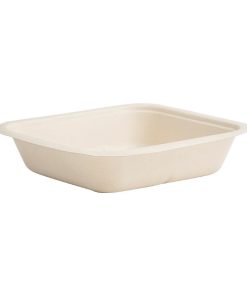 Vegware Gourmet Bagasse Bases Size 4 Natural 650ml 600 Pack (JK434)