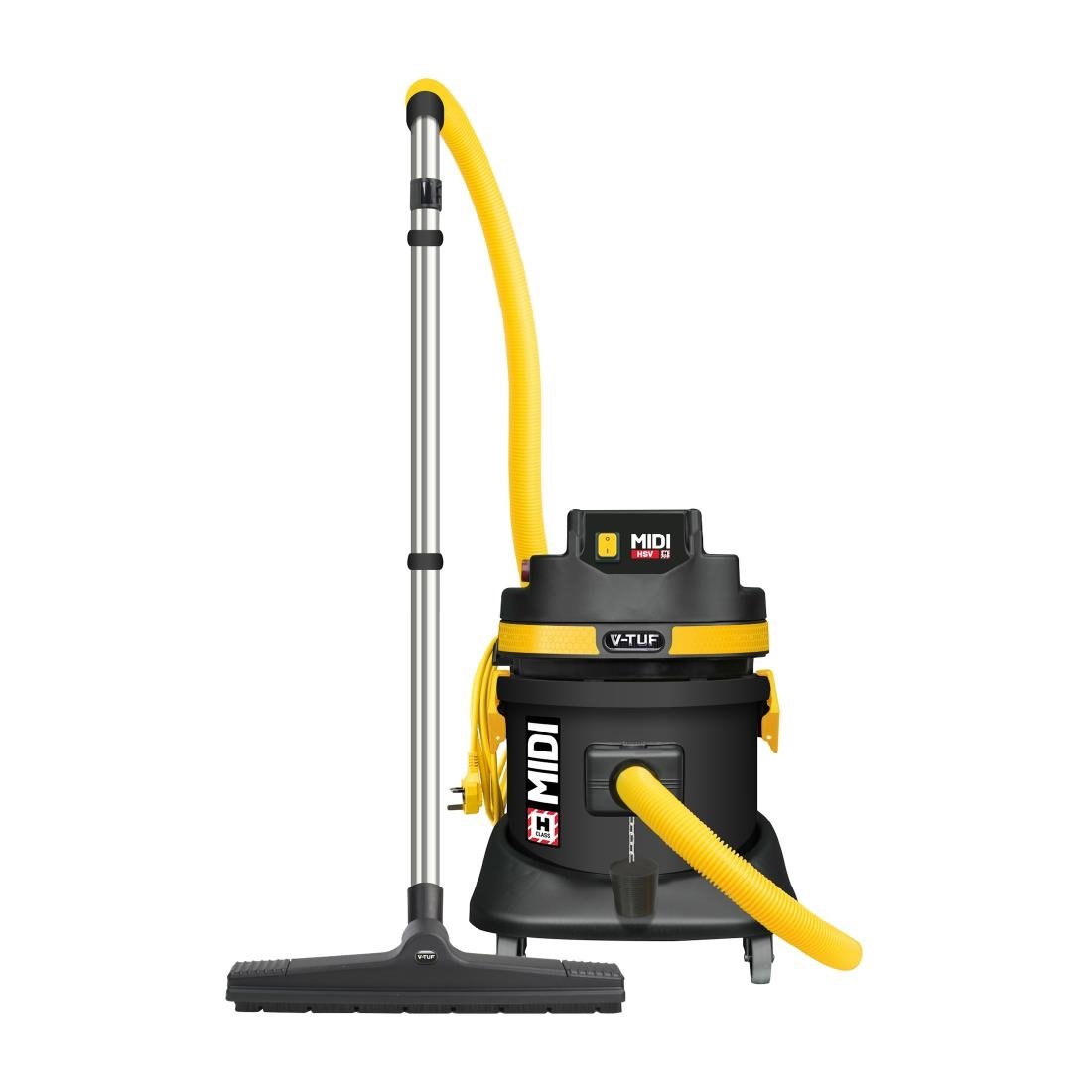 V-TUF MIDI H-Class Industrial Dust Extraction Vacuum Cleaner 21Ltr (JK438)