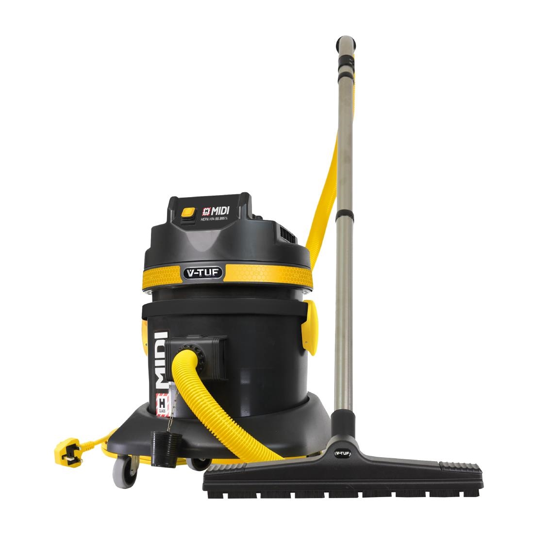 V-TUF MIDI H-Class Industrial Dust Extraction Vacuum Cleaner 21Ltr (JK438)