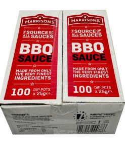 Harrisons BBQ Dip Pots 25g 100 Pack (JK442)
