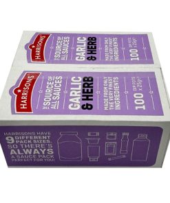 Harrisons Garlic and Herb Dip Pots 25g 100 Pack (JK445)