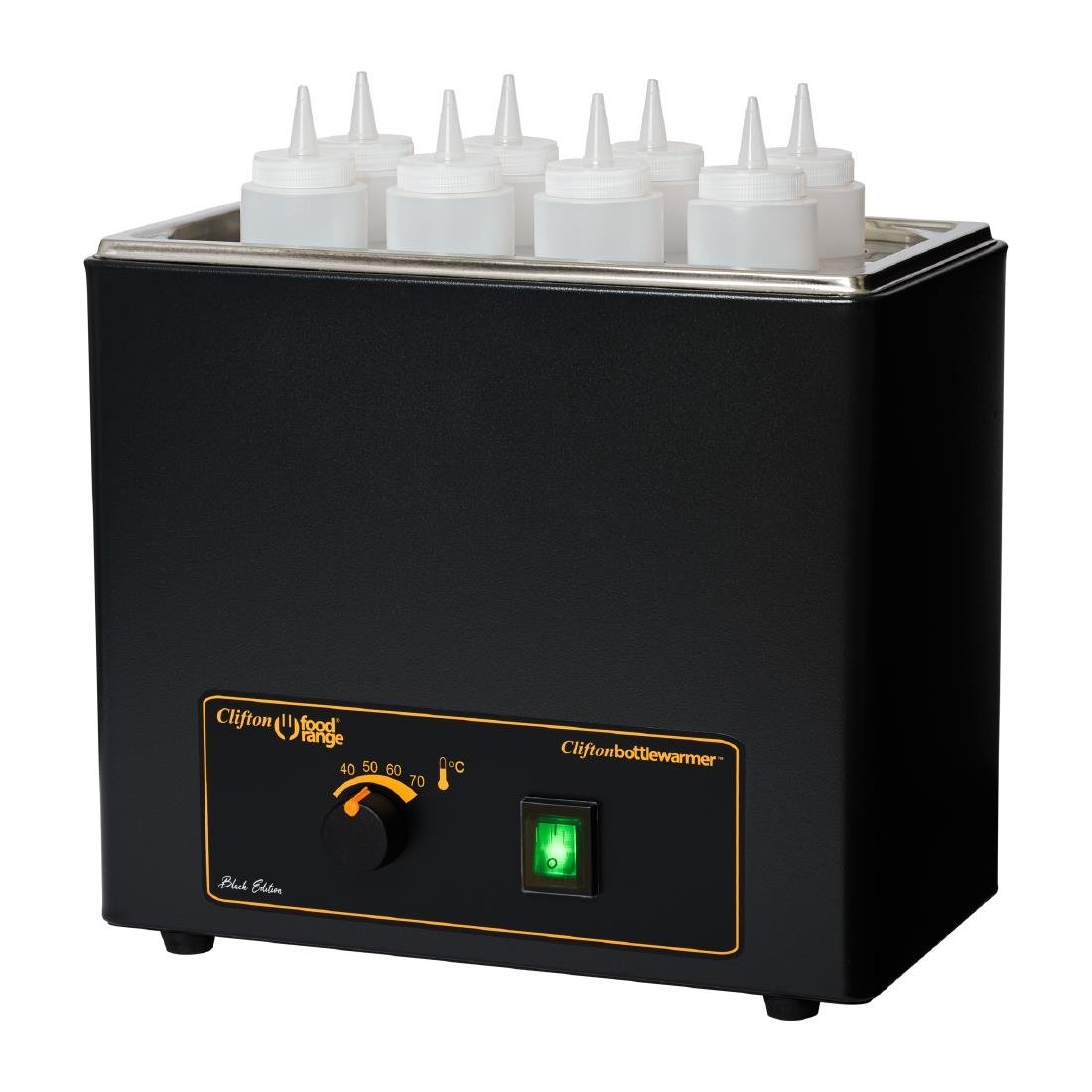 Clifton Sauce Bottle Warmer Black 4Ltr FLW4-B (JK671)
