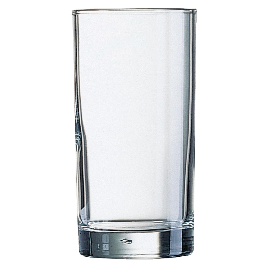 Arcoroc Elegance Hi Ball Glasses 280ml CE Marked 48 Pack (JK739)