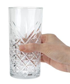 Pasabahce Timeless Vintage Long Drink Glasses 450ml 24 Pack (JK749)