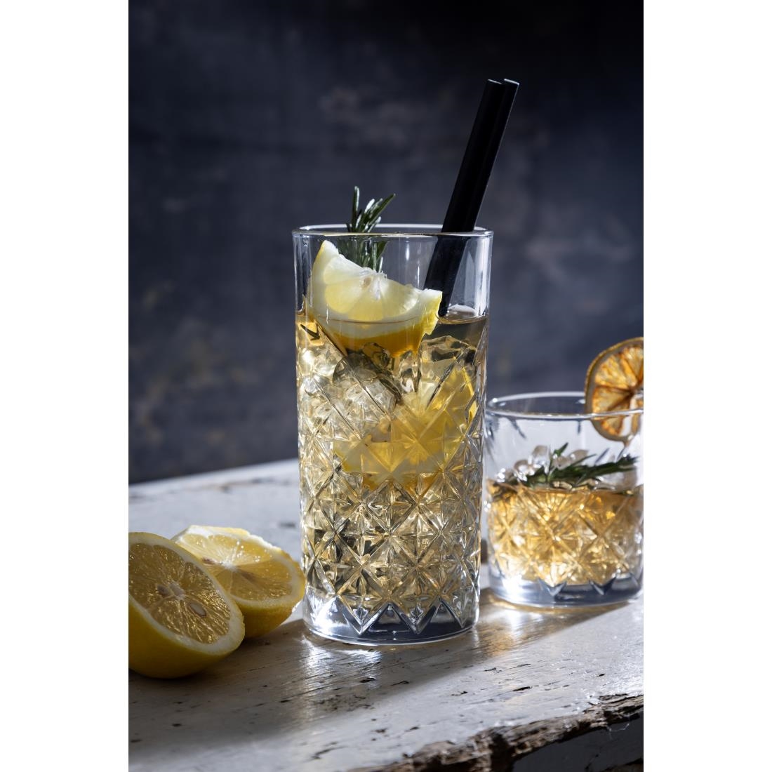 Pasabahce Timeless Vintage Long Drink Glasses 450ml 24 Pack (JK749)