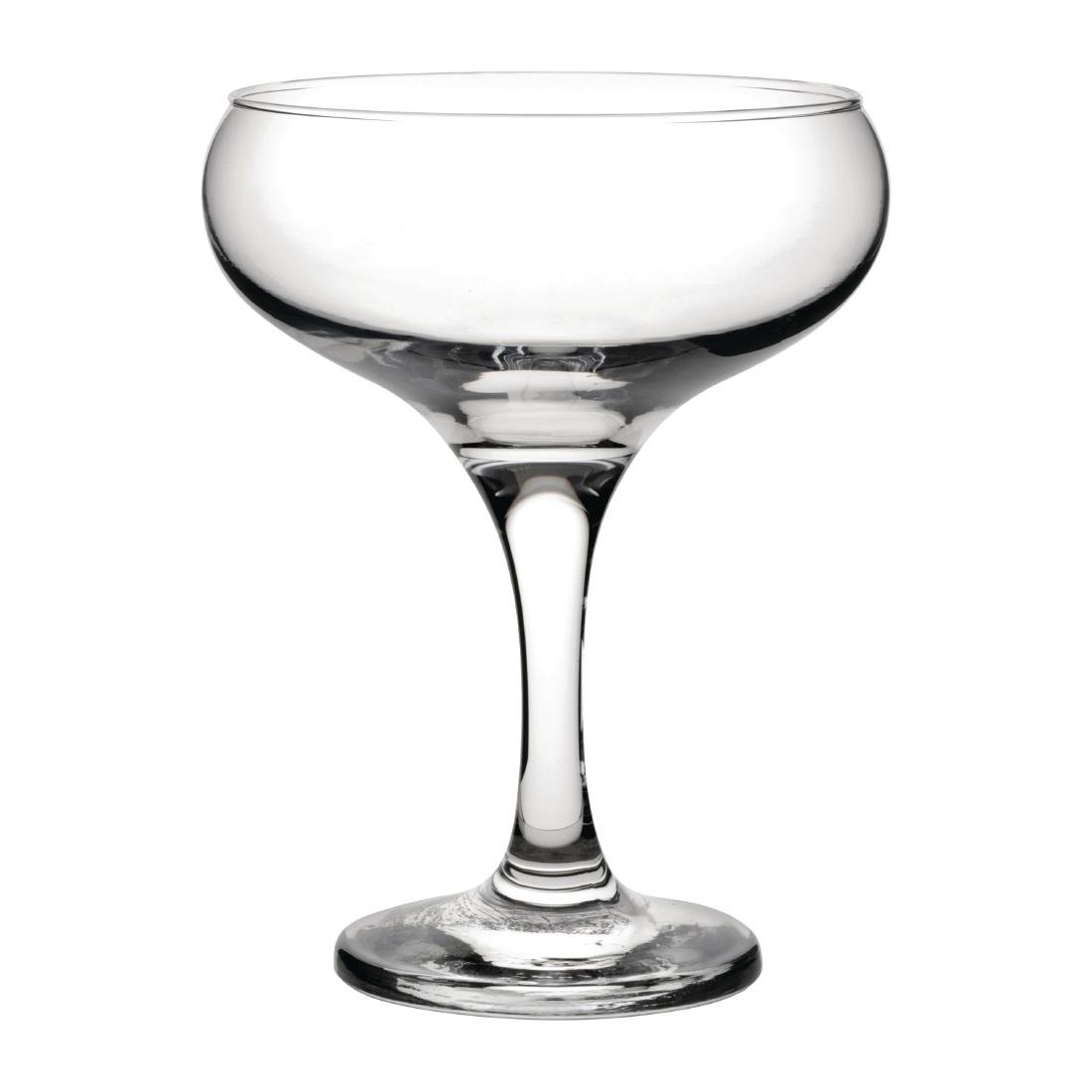 Pasabahce Bistro Champagne Saucers 270ml Pack 24 (JK751)
