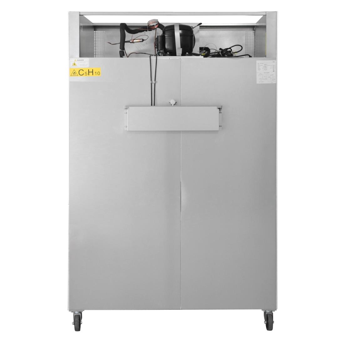 Polar G-Series Upright Double Door Freezer White 1152Ltr (PG043)