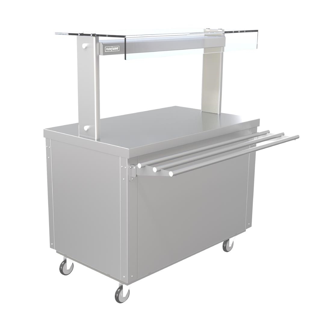 Parry Flexi-Serve Ambient Cupboard with Plain Top and LED Illuminated Gantry FS-A3Pack (FD231)