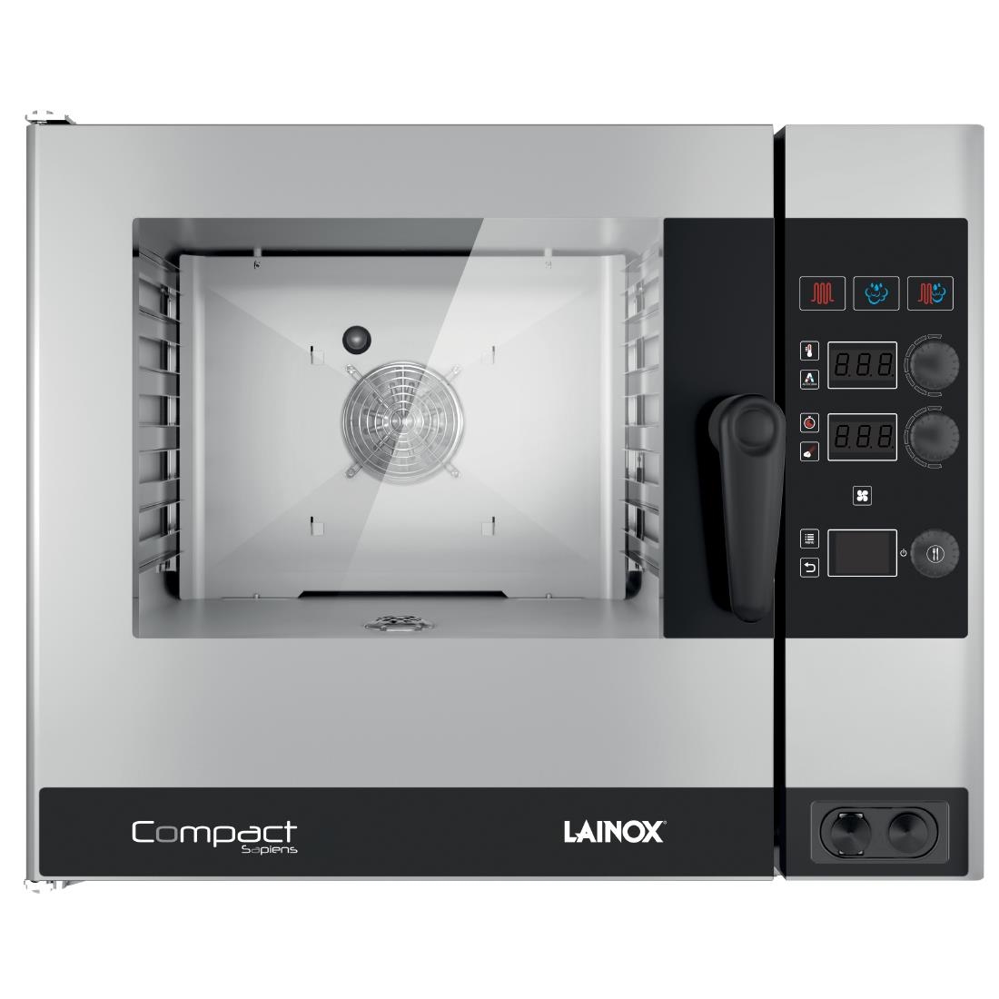 Lainox Compact Manual Assisted Electric Boiler Combi Oven 6x 1-1 GN CBES061R Three Phase (GN926)