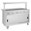Buffalo Mobile Servery with Solid Heated Top 4x 1-1 GN (JB187)