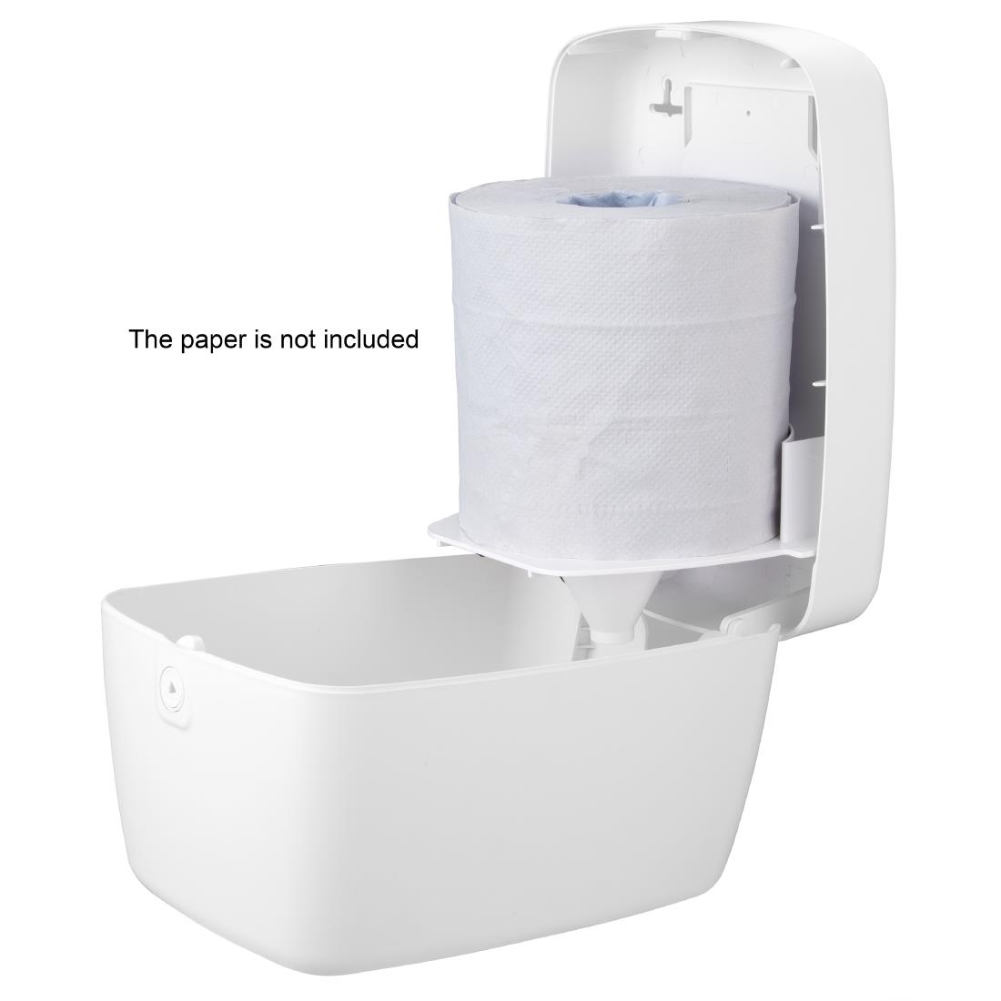 Jantex Centre Feed Dispenser White (JB762)