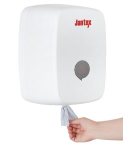 Jantex Centre Feed Dispenser White (JB762)