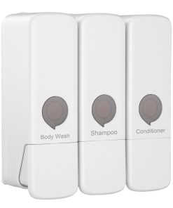 Jantex Triple Shower Dispenser White (JB778)