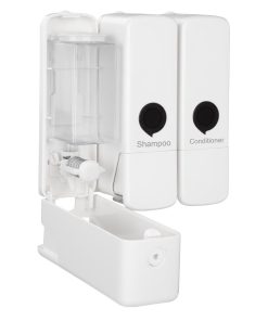 Jantex Triple Shower Dispenser White (JB778)