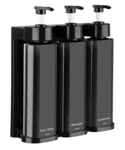 Nisbets Essentials Triple Shower Pump Dispenser (JB779)