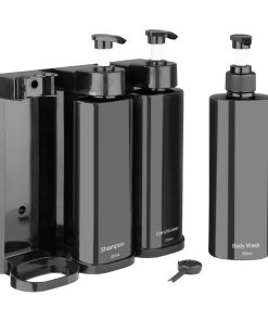 Nisbets Essentials Triple Shower Pump Dispenser (JB779)