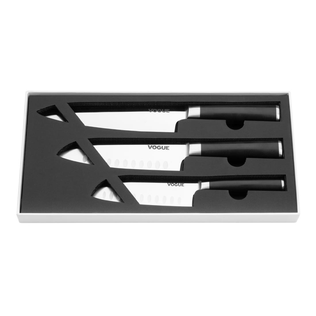 Vogue Bistro Series Three Piece Knife Set (JB997)