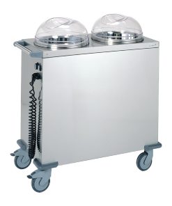 Tournus Double Stack Mobile Heated Plate Lowerator 808172UK (JC856)