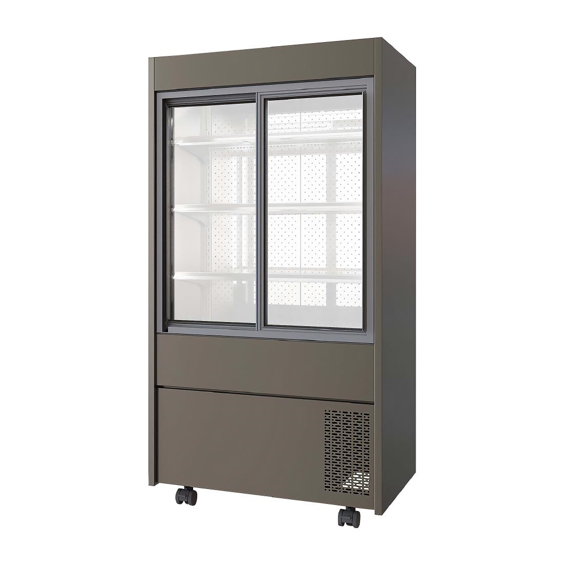 Money Maker Double Sliding Doors Chilled Merchandiser MM900SDHT (JC872)