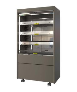 Money Maker Heated Tall Merchandiser with Night Blind MMH900S (JC875)