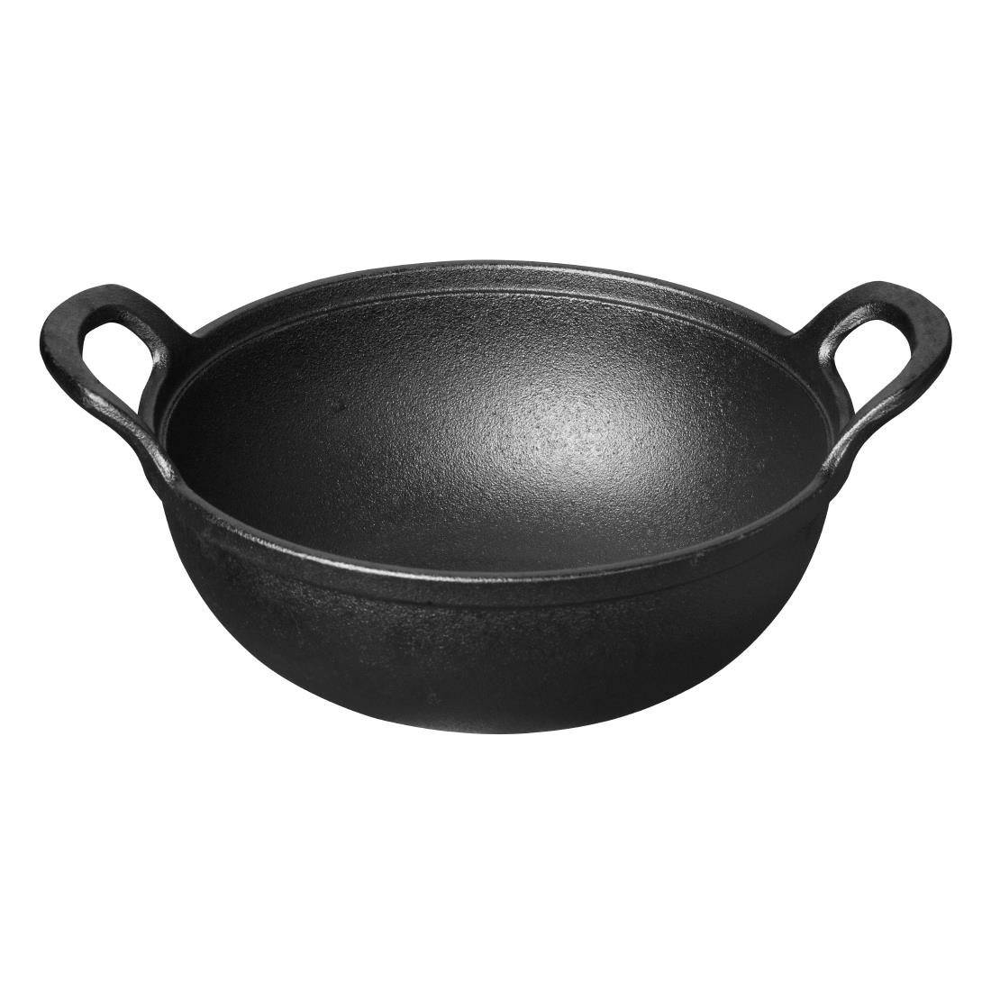 Olympia Cast Iron Round Bowl 200mm (JF043)