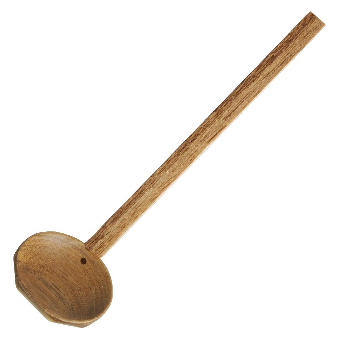Olympia Miso Acacia Wood Ramen and Pho Ladle - 270mm Box 6 (JK312)