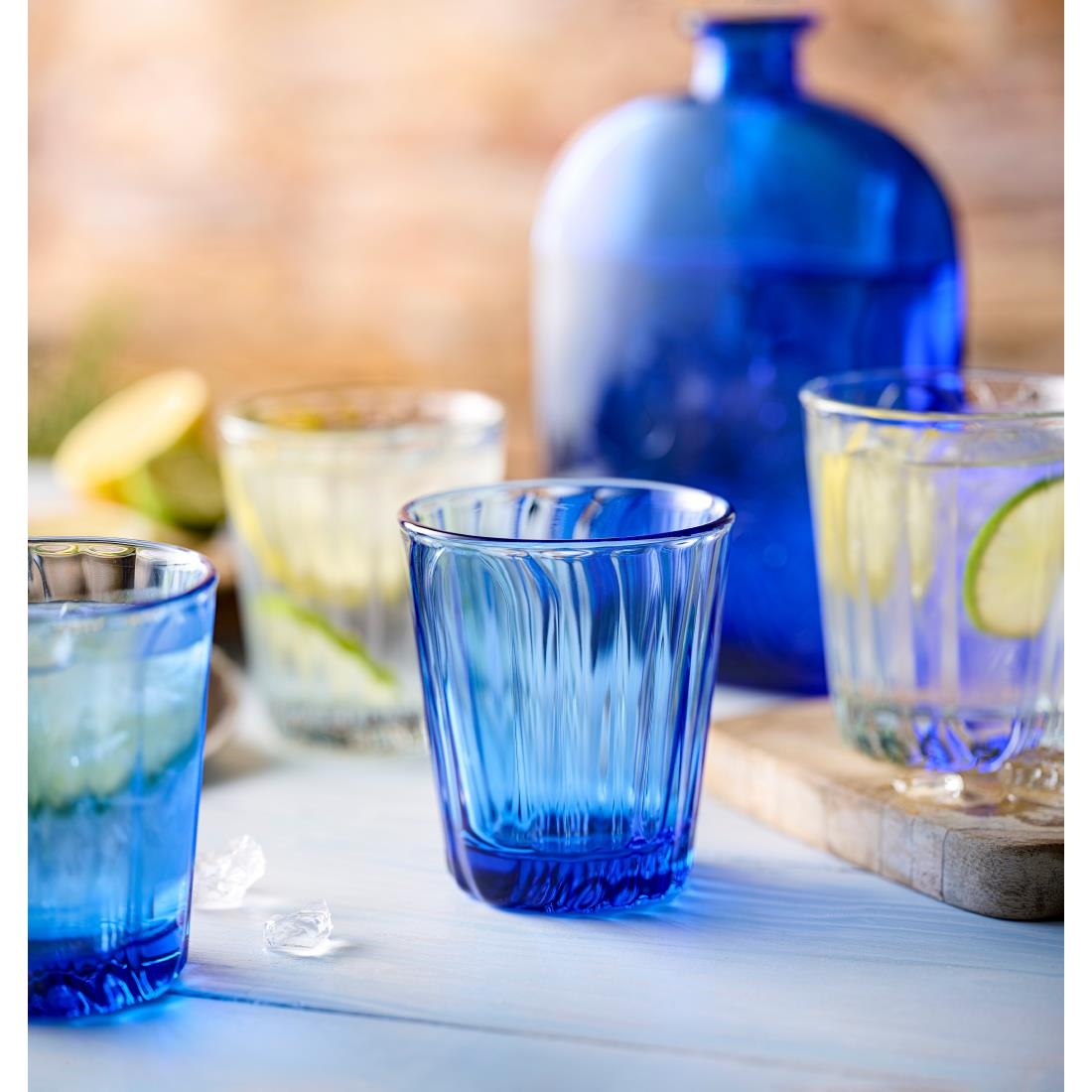 La Rochere Onde Tumblers Cobalt Blue 280ml 6 Pack (JK836)