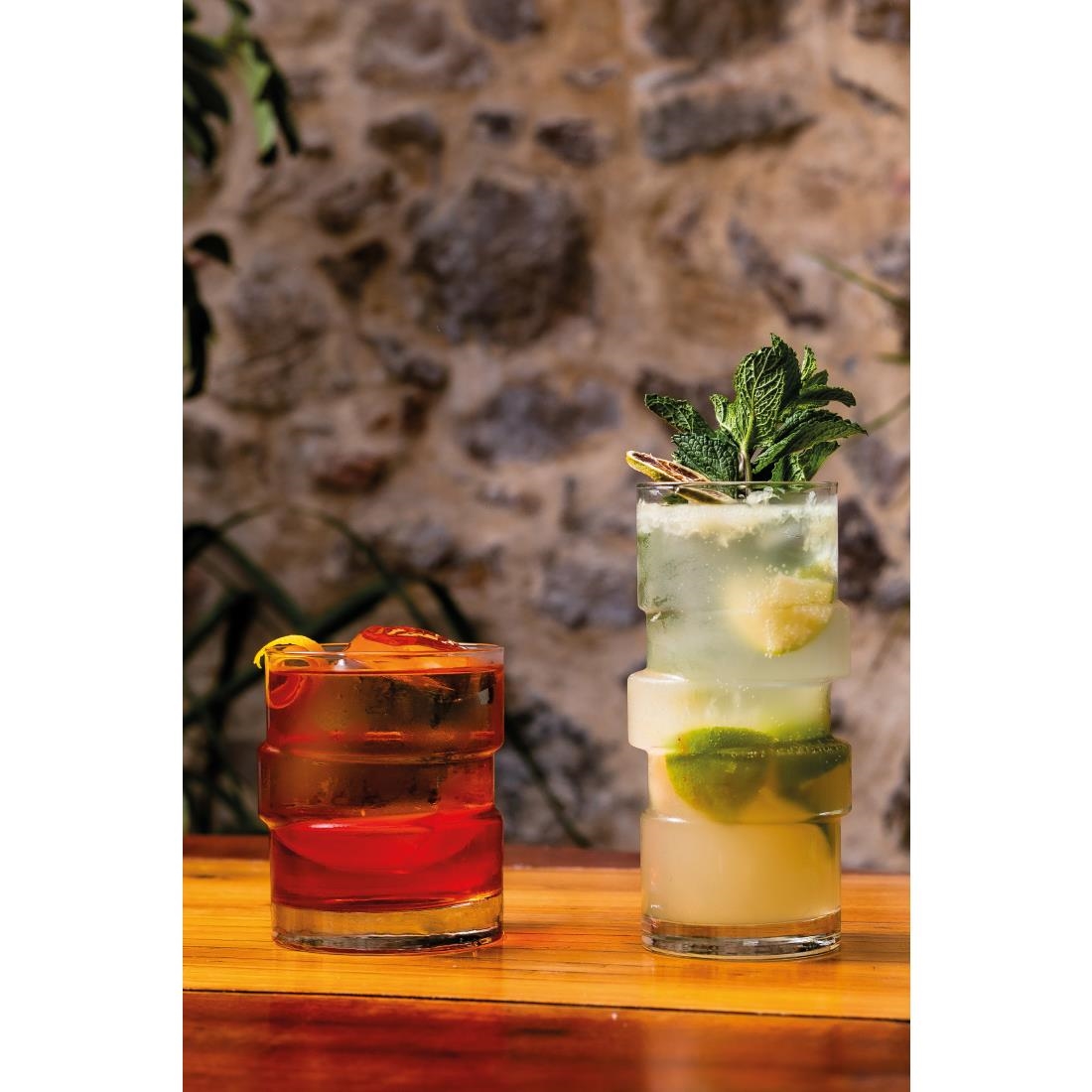 Onis The Glitch Double Old Fashioned Tumblers 355ml 6 Pack (JK858)