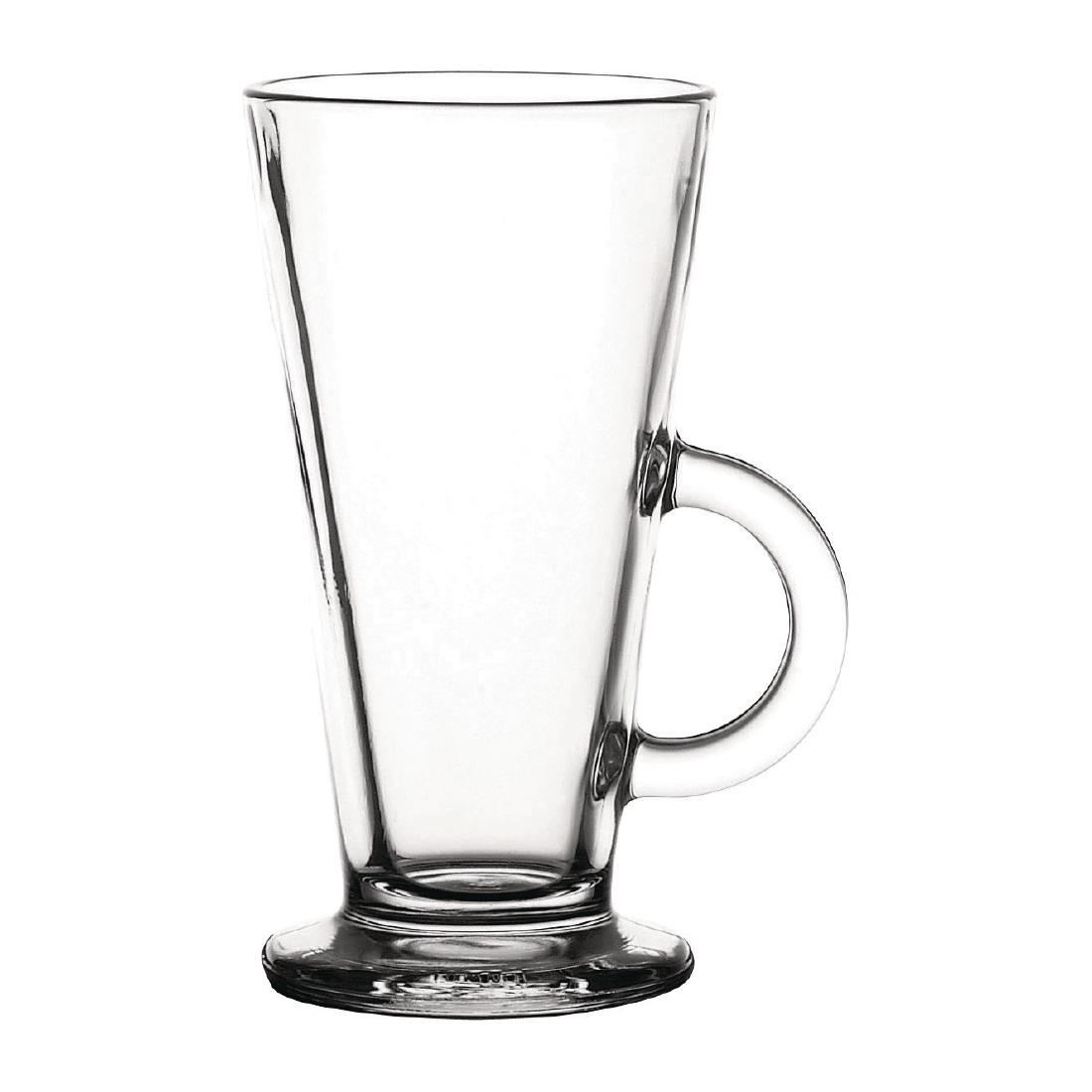 Pasabahce Toughened Columbia Latte Glasses 280ml Pack 24 (JK867)