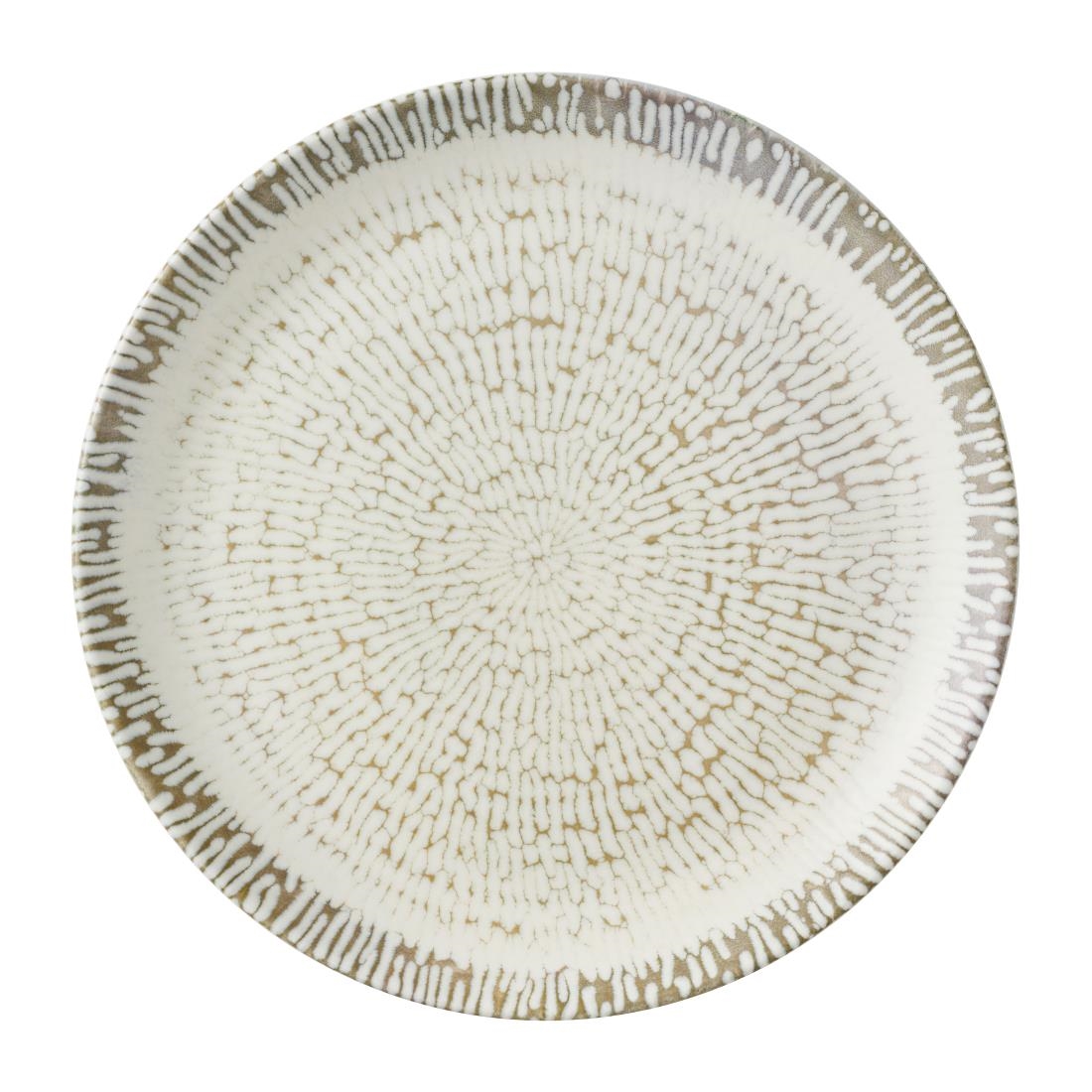 Churchill Cascade Coupe Plates Taupe 288mm 12 Pack (JM002)