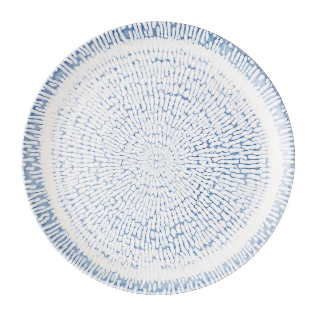 Churchill Cascade Coupe Plates Indigo 288mm 12 Pack (JM017)