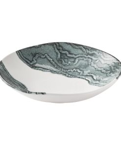 Churchill Organic Coupe Bowls Black 220mm 6 Pack (JM033)